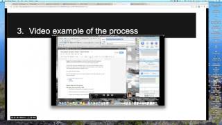 UX Demo and Brief Orientation for Usability Testing Observers