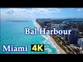 Bal Harbour Beach Miami Drone 4K