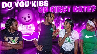 Do you kiss on the first date public interview?