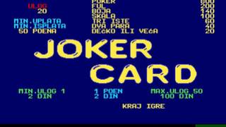 Royal Vegas Joker Card (Fun World 1993)  Attract Mode 60fps screenshot 4
