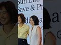 Sarah Geronimo &amp; Carla Gonzalez-Chong at Sunlife Save &amp; Protect #sarahgeronimo #SunLifeSave&amp;Protect