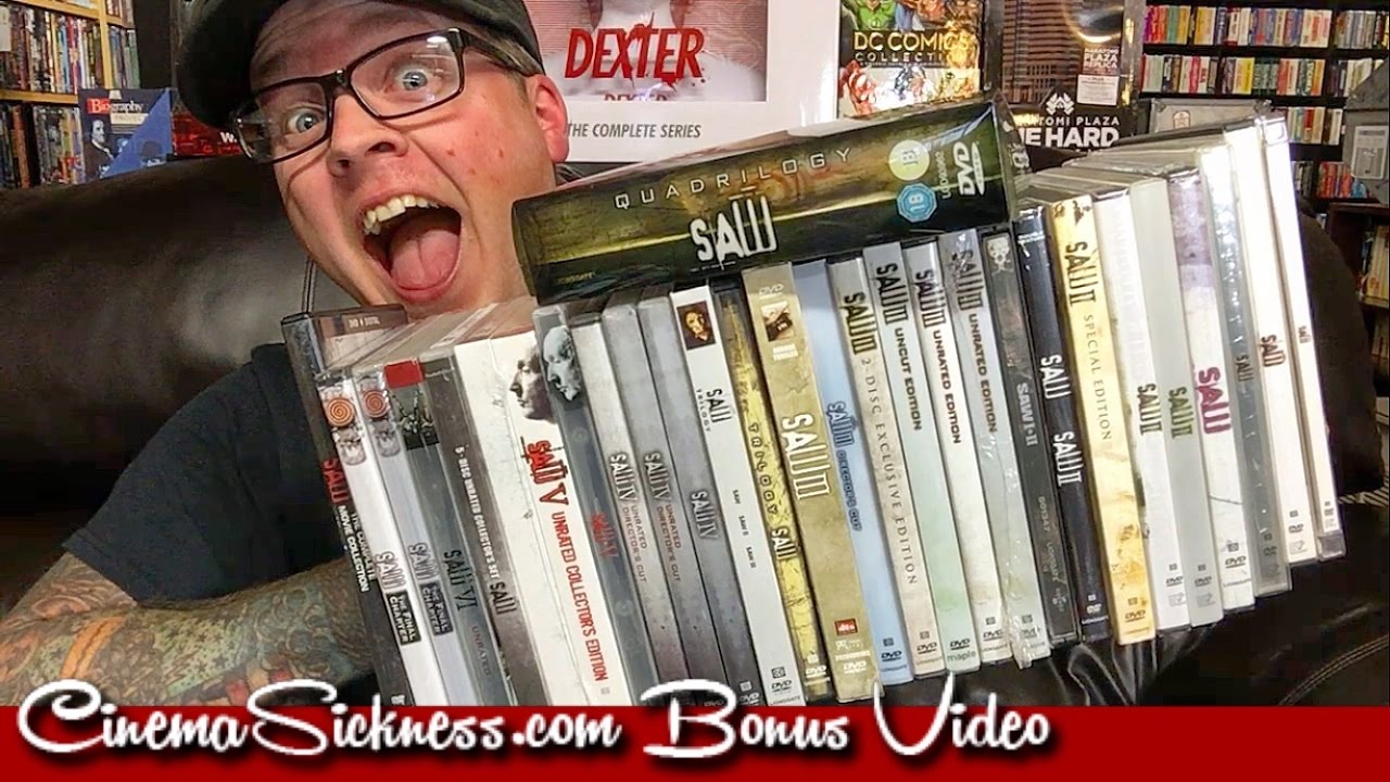 My Saw DVD Collection