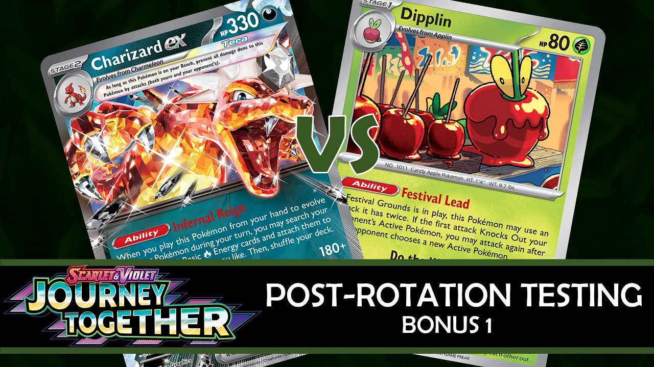 Journey Together Post-Rotation Testing, Bonus 1: Charizard ex vs. Festival  Grounds  JustInBasil's Pokmon TCG Resources