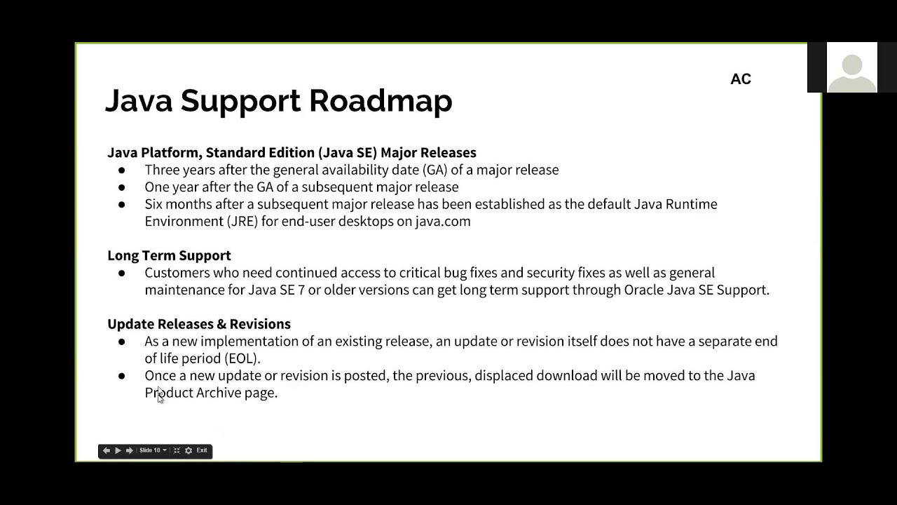 BCIS 5379: Group 2: Presentation 3: Java