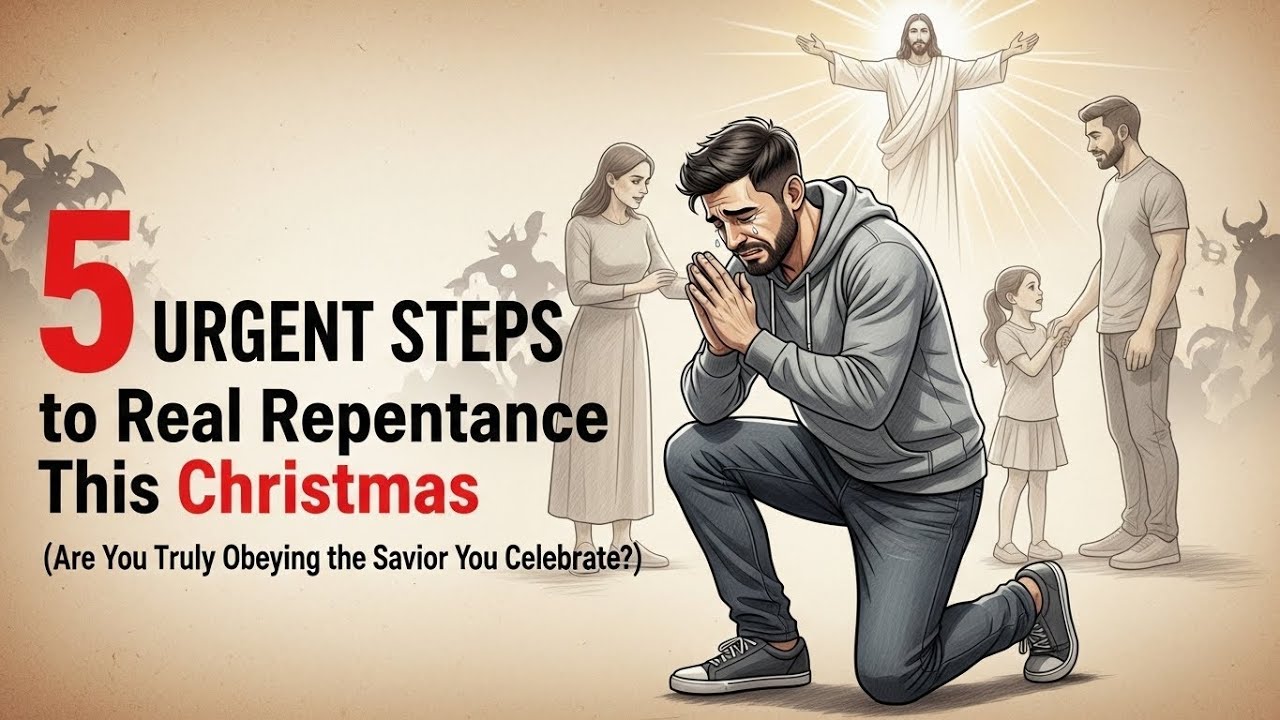 5 Urgent Christmas Steps to Real Repentance (You Celebrate the Savior—but Do You Obey Him?)