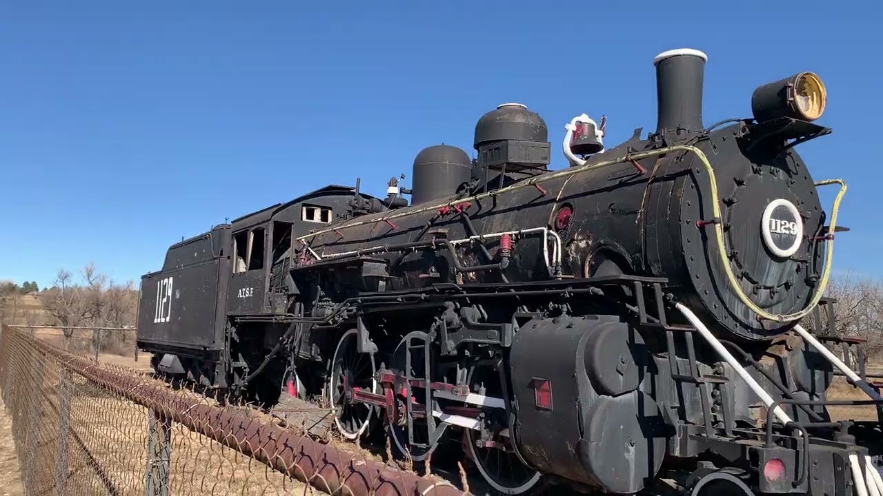 Locomotive 1129 Baldwin 2-6-2 Las Vegas New Mexico