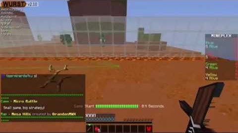 Hacking on Micro Battles Using Wurst (mineplex) #1