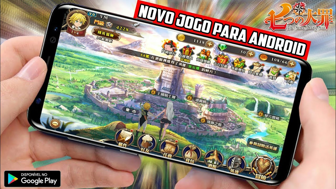 Nanatsu no Taizai e Attack on Titan se unem em colaboração neste game de  Android e iOS - Mobile Gamer