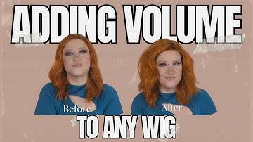 How To Add Volume To A Synthetic Wig - Synthetic Wig Tips and Tricks | Jesse M. Simons