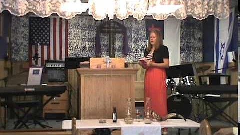 Becky Branscum teaching on The Bride of Christ at ...