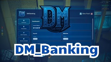DM Advanced Banking - FiveM Script (ESX, QBCORE)