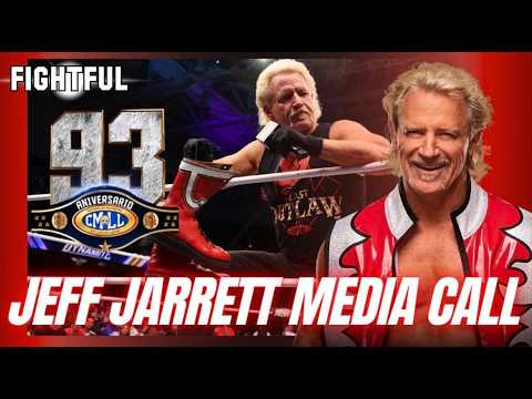 Jeff Jarrett Speaks Ahead of His Match vs Blue Panther | CMLL Media Call