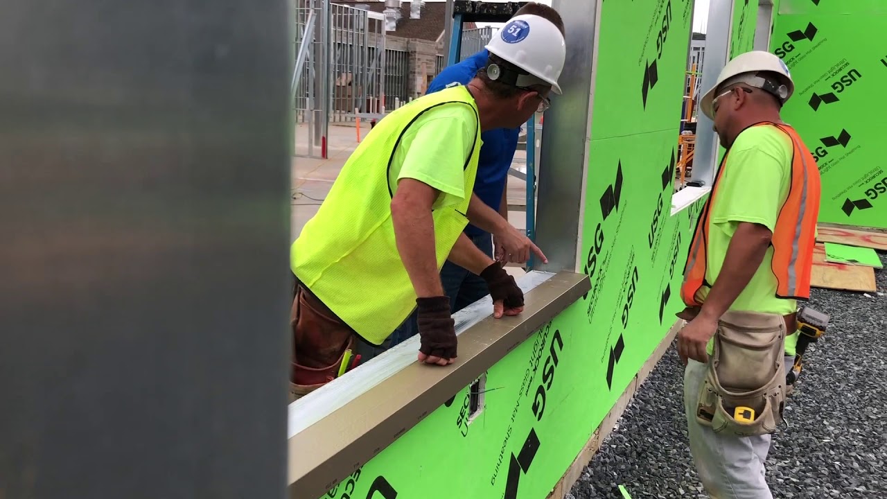 ThermalBuck window buck installation with steel framing YouTube