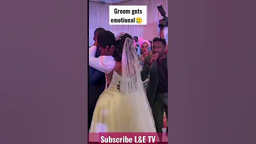 Timi Dakolo Song got the groom emotional 🥲💕 #timidakolo  #emotionalwedding #groom #africanwedding