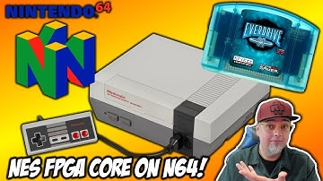 NEW NES FPGA Core Running On The N64! Krikzz Everdrive 64 NEW Feature!