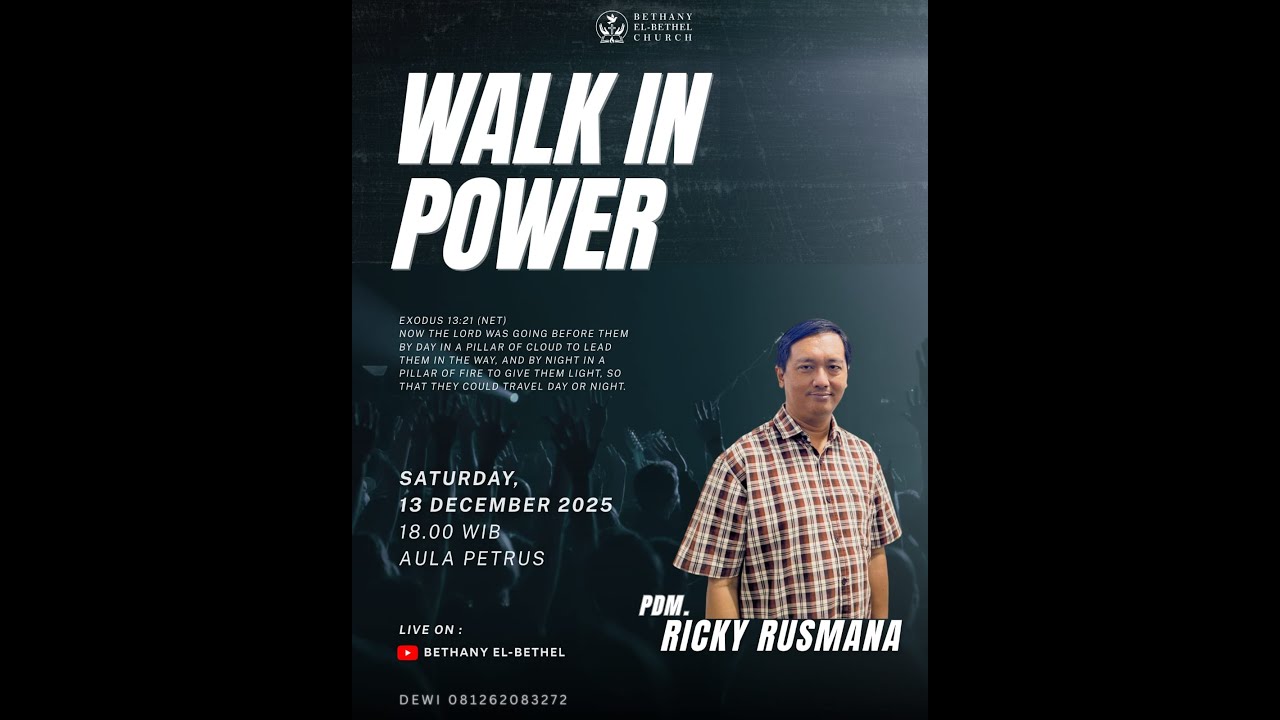 WALK IN POWER | 13 DESEMBER 2025 | IBADAH YOUTH TEENS SERVICE #41 - YouTube
