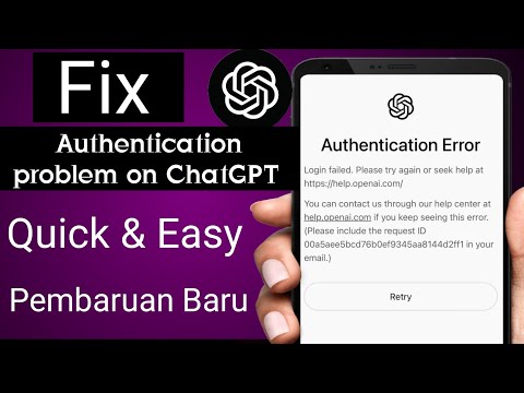 How to Fix Authentication Error on ChatGPT (2026) | Easy & Quick Solutions