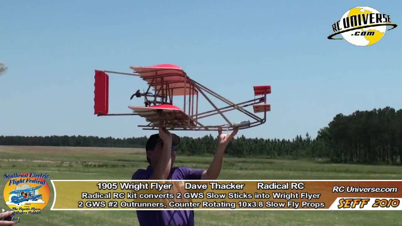 rc wright flyer