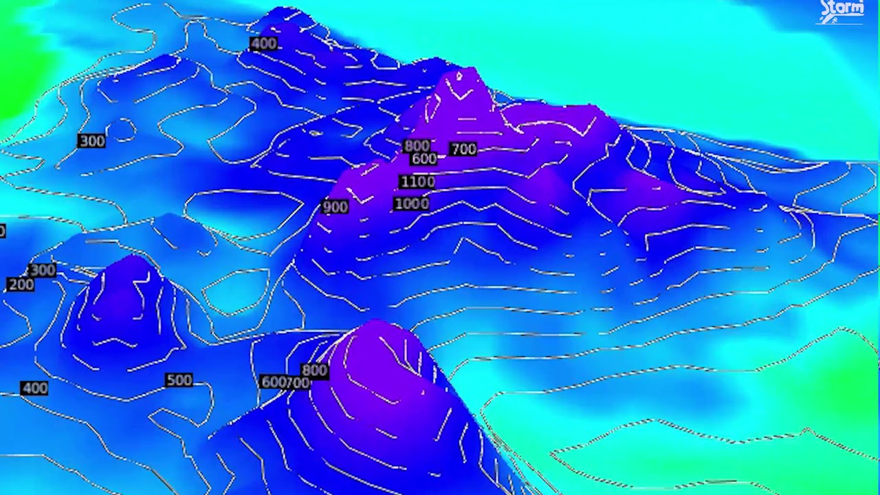 Weather Simulation Map Rapid response weather simulations - YouTube