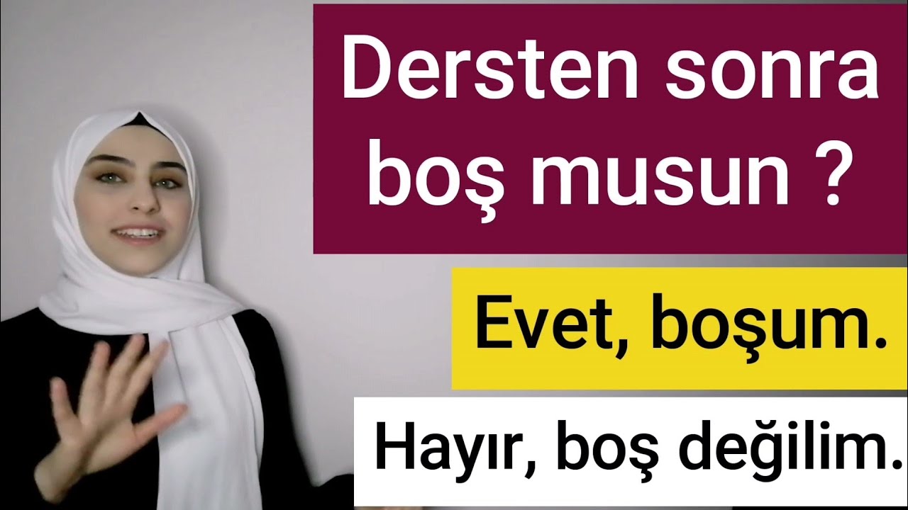 محادثات تركية يومية | منهاج التومر المستوى الاول الدرس 24 |