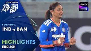 India W vs Bangladesh W | English | Highlights | DP World Women’s Asia Cup 2026 screenshot 1