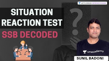 Situation Reaction Test (SRT) | SSB Interview Tests | Defence Exams 2020/2021