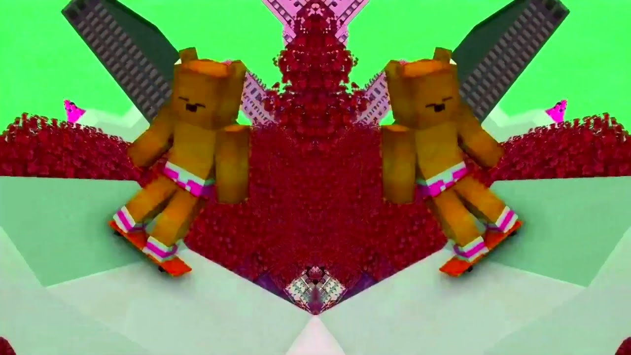 Gummy Bear But Minecraft Version Full Effects