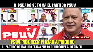 URGENTE! DIOSDADO solicita reemplazar a MADURO como candidato del PSUV en las elecciones