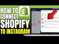 How To Connect Shopify To Instagram 2026 (Very Easy)