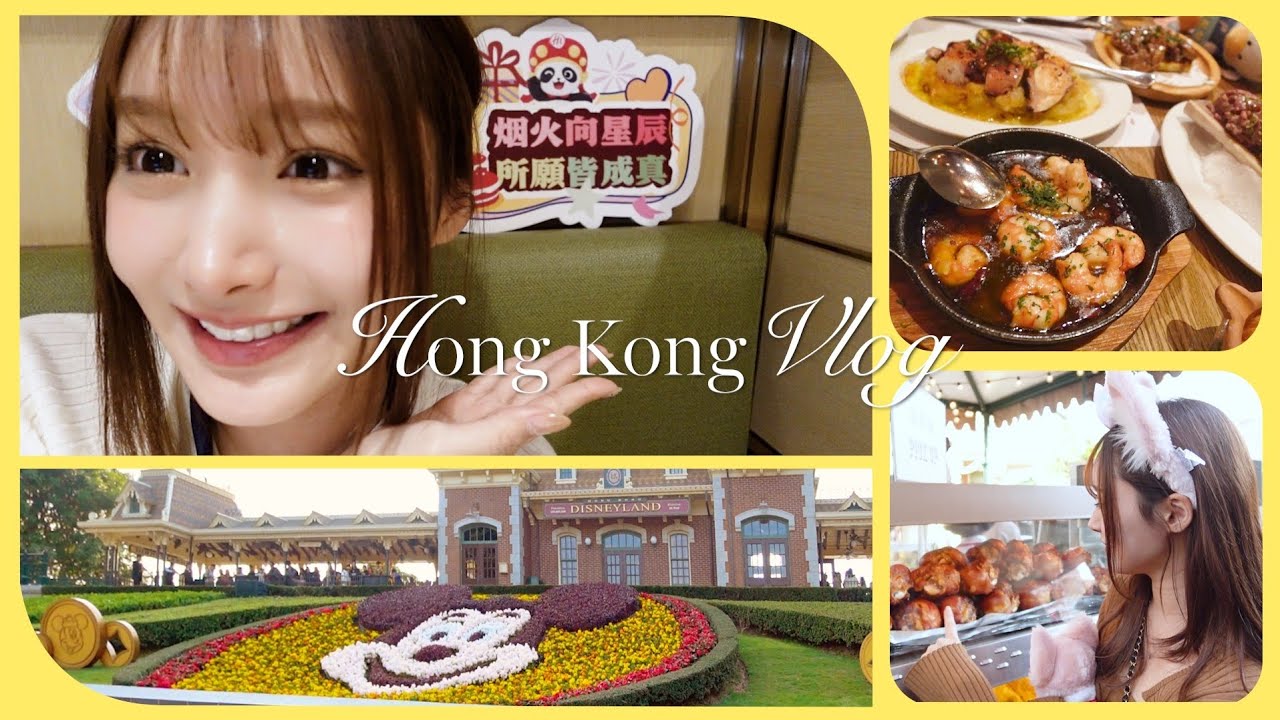 【Vlog】香港♡straykidsワールドツアーと香港ディズニー