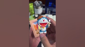 Đèn ngủ hình Doraemon hoạ sĩ cực cute ❤️❤️❤️ #meobeovotri