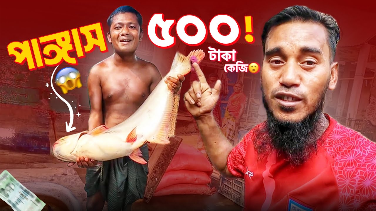 ঈদের দিন ৫০০ টাকা কেজি পাংগাস মাছ😲 | Ripon Mia Vlogs - YouTube