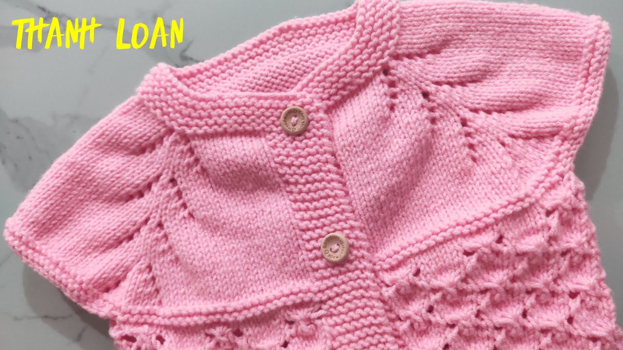 Simple instructions for knitting baby clothes for beginners/ Hướng dẫn đan áo cho bé đơn giản