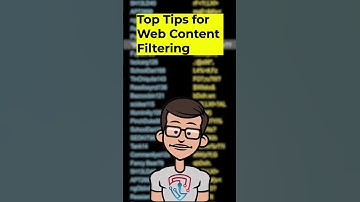 Top Tips for Web Content Filtering? #shorts #filter