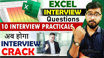 10 Excel interview question and answers | Excel Job Interview | Excel Interview