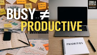 The Illusion of Progress: Why You Feel Busy but Never Move Forward