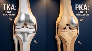 Total Knee Arthroplasty TKA vs  Partial Knee Arthroplasty PKA