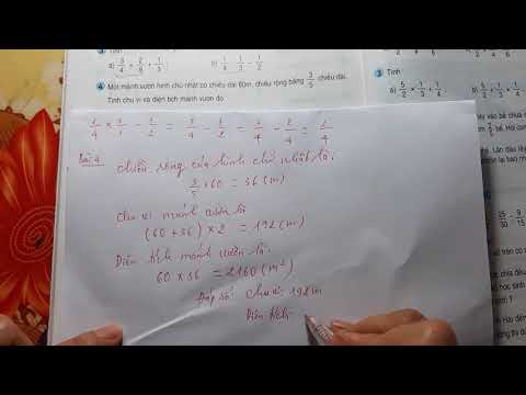 Video TOÁN 4, TRANG 137 138, LUYỆN TẬP CHUNG - YouTube