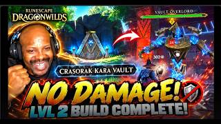 Level 2 EVERYTHING + Crasorak Kara Vault NO DAMAGE! | RuneScape: Dragonwilds