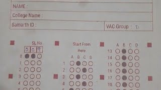 OMR SHEET creation full video | using OMR scanning 