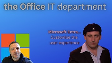 Dunder Mifflin IT department.. episode 1: AzureAD user experience customization...