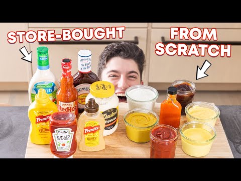 How To Make Every Condiment From Scratch | Eitan