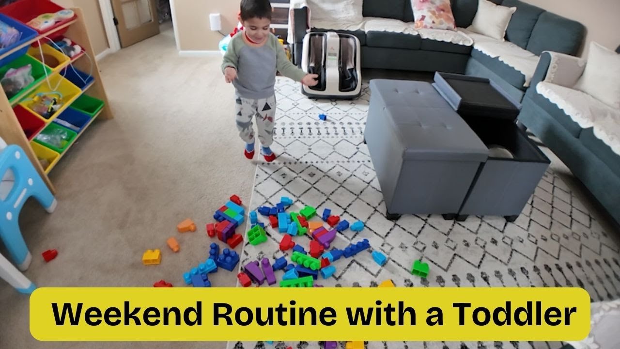 Our Weekend routine with a toddler and its -30 Degree Celsius temperature outside house 