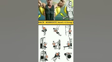 Top 9 Back Exercises to Build Strength and Size inthe Gym #workout #backexercise