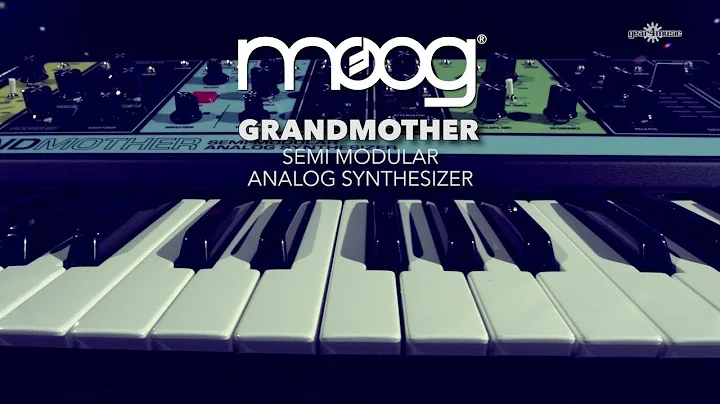 Moog Grandmother Semi-Modular Analog Synthesizer performance two | Gear4music
