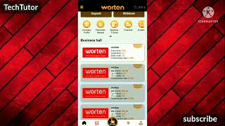 NEW EARNING WEBSITE #WORTEN. DOMAIN AGE 5 DAYS. WITHDRAWAL SUCCESSFUL. COMMISSION VERY GOOD. screenshot 4