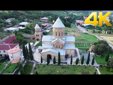 Samtavro Monastery / სამთავროს მონასტერი / Монастырь Самтавро / - 4K aerial video - DJI Inspire 1