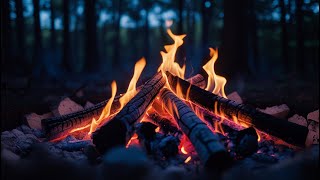 Warm Fire Embers for Anxiety Release