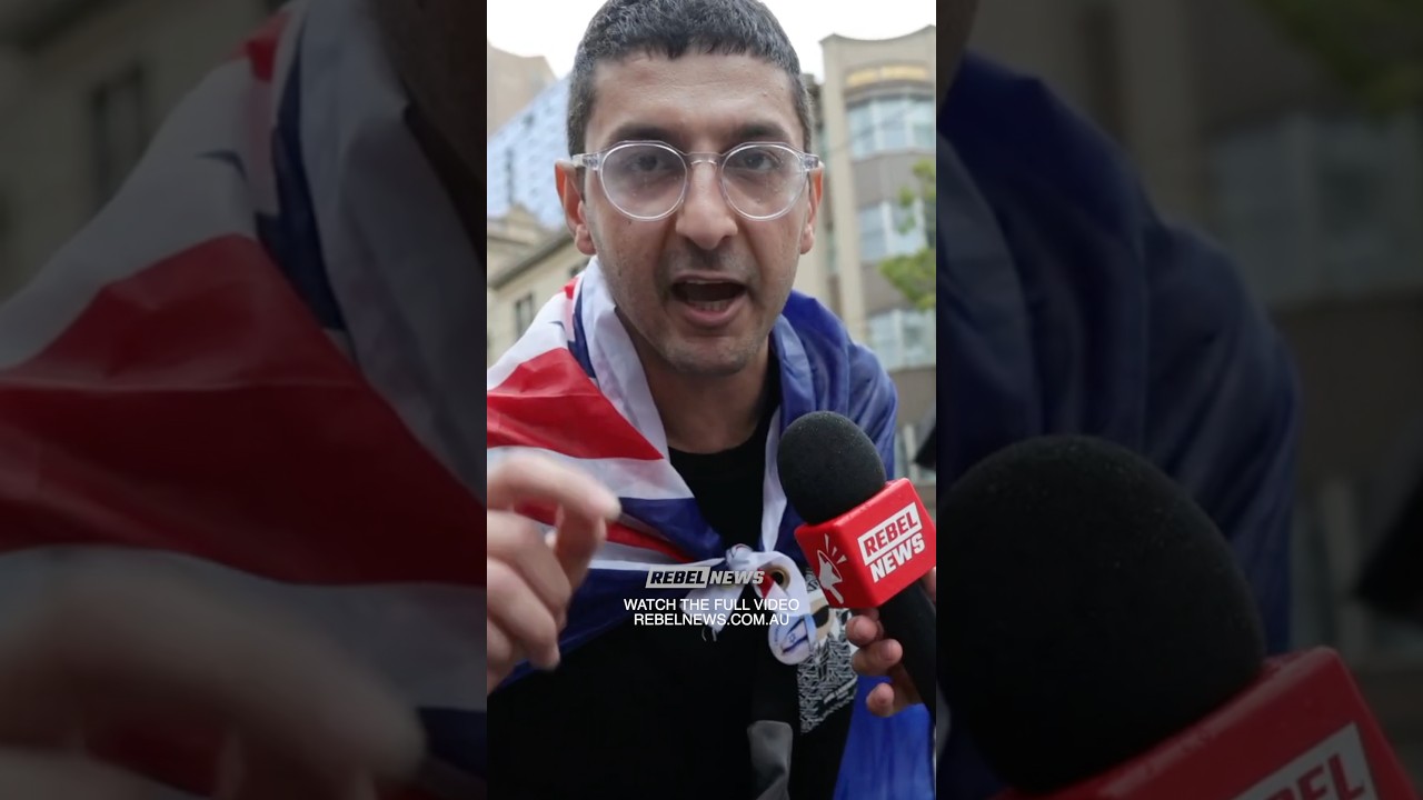 Iranian man ARRESTED for waving an Australian flag in Melbourne