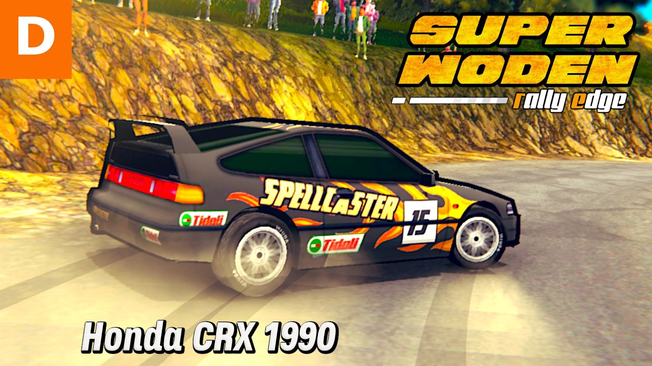 Super Woden Rally Edge – Honda CRX 1990 – Class D – 274 HP